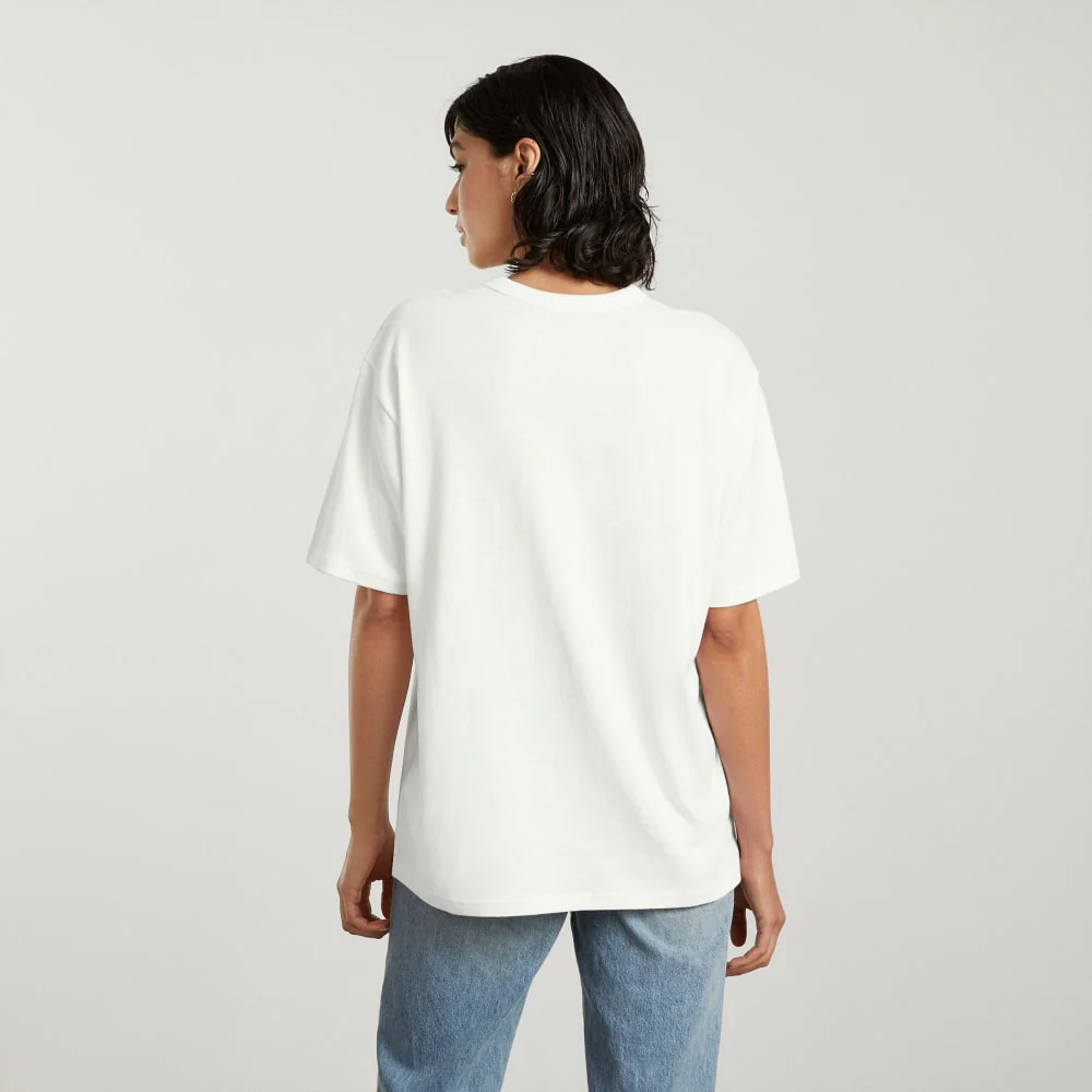 The Everyone Relaxed Hemp Tee | White - Image 5
