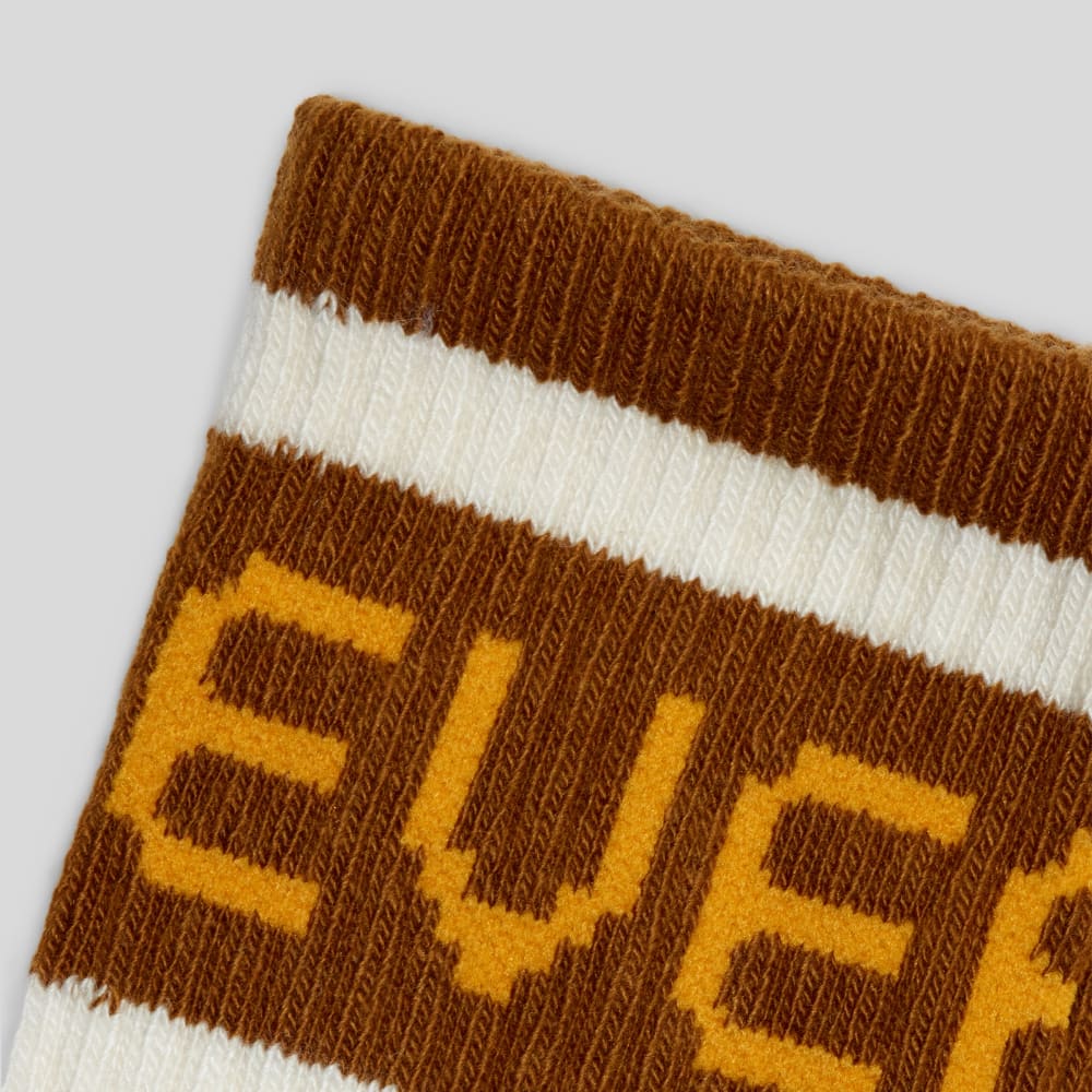 The Ribbed Sweater Sock | Tapenade / Canvas Tan - Image 3