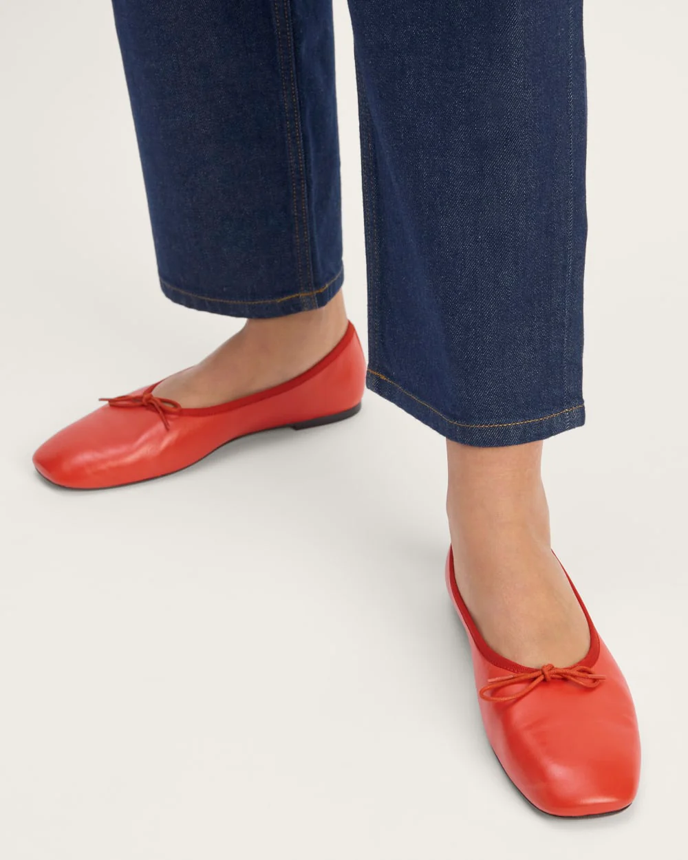 The Day Ballet Flat | Poppy Red - Image 2