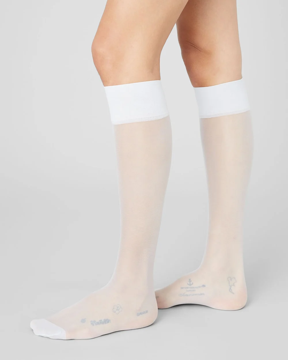 2-Pack Elin Premium Knee-Highs | Light Grey - Image 2