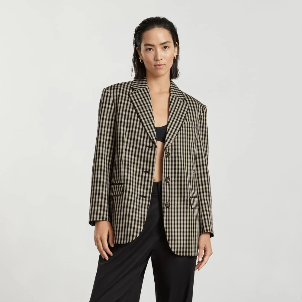 The ’80s Blazer | Khaki / Black - Image 2
