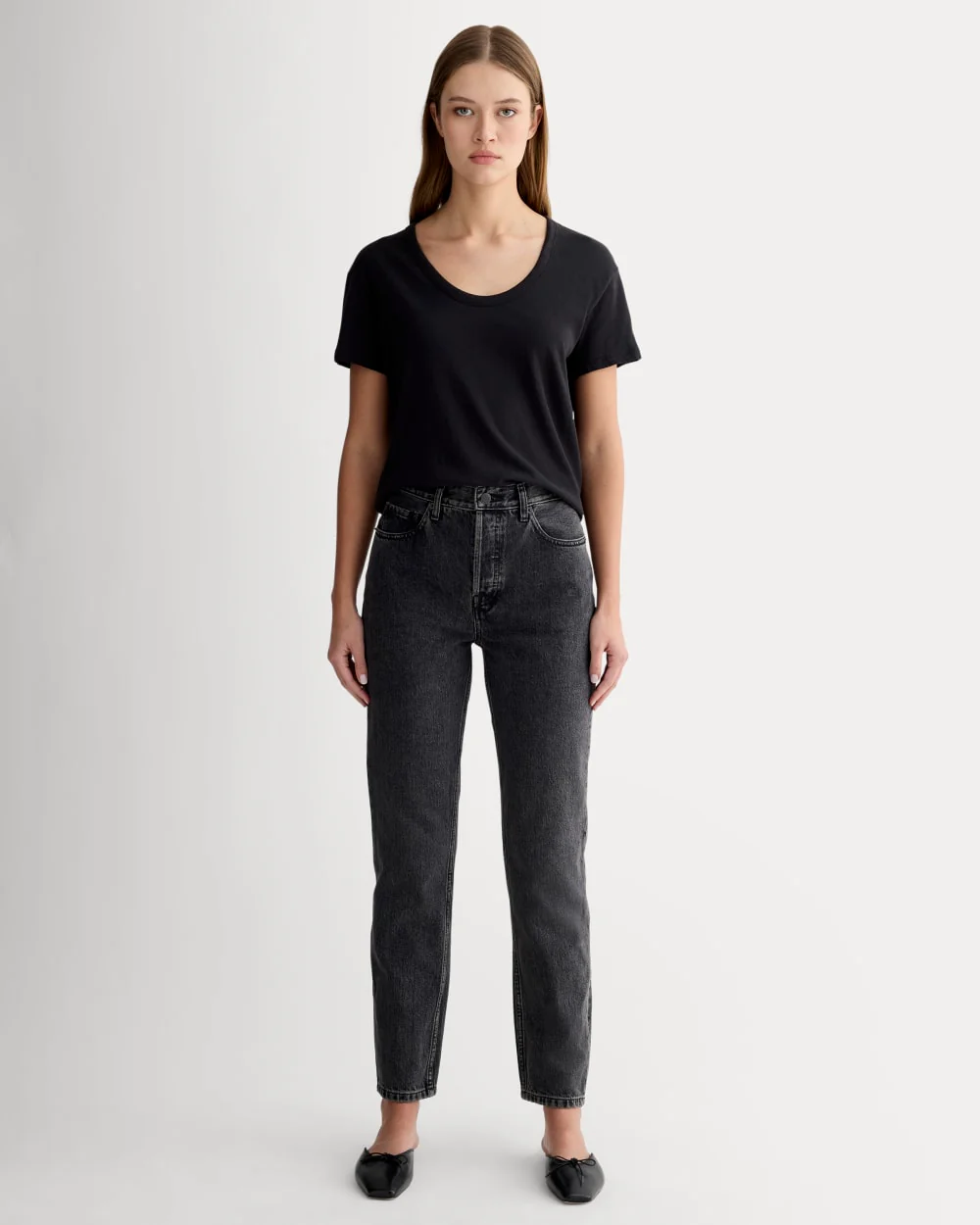 The ’90s Cheeky® Jean | Washed Black | 26.5" Inseam