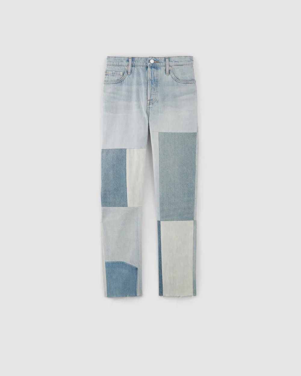 The ’90s Cheeky® Mended Jean | Patched Indigo | 26.5" Inseam - Image 2