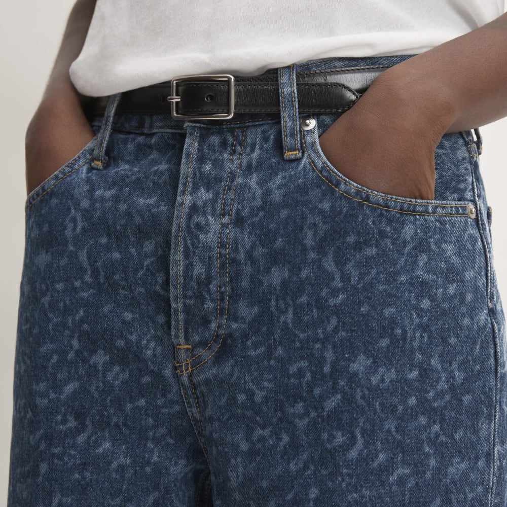 The ’90s Cheeky® Jean | Dark Painterly Strokes | 28.5" Inseam - Image 4