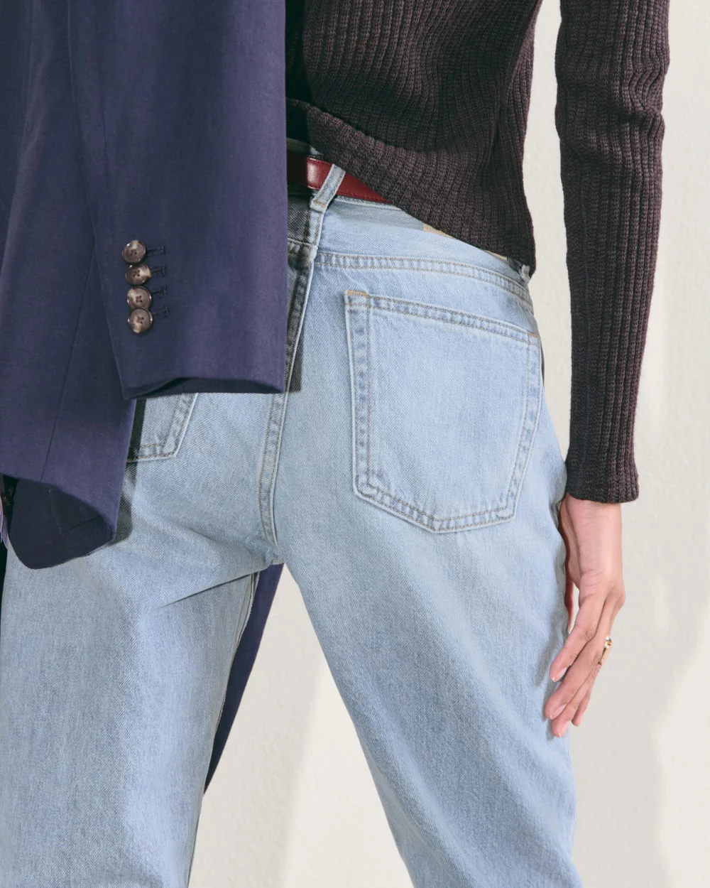 The ’90s Cheeky® Jean | Vintage Sunbleached Blue | 28.5" Inseam - Image 14
