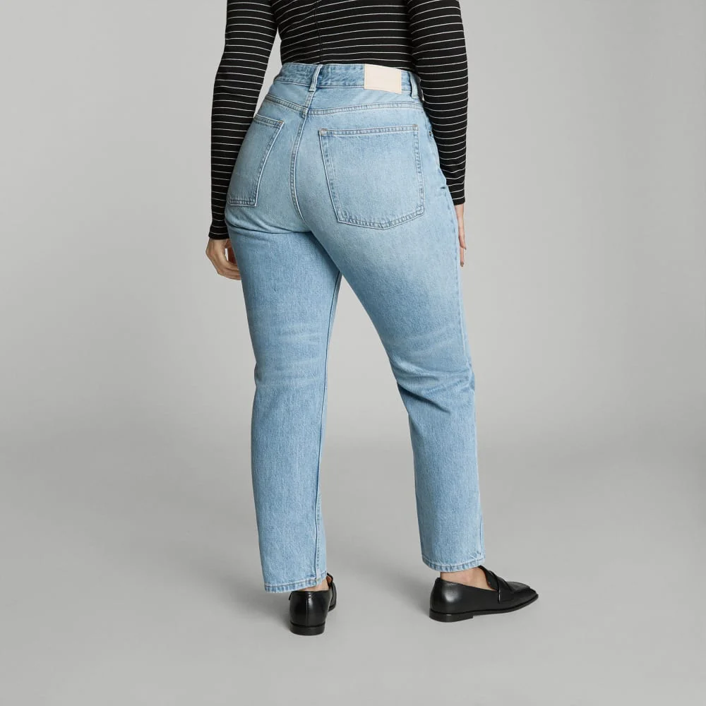 The '90s Cheeky Hourglass Jean | Vintage Sunbleached Blue | 26.5" Inseam - Image 6