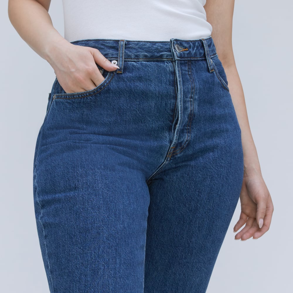 The '90s Cheeky Hourglass Jean | Deep Atlantic | 28.5" Inseam - Image 4
