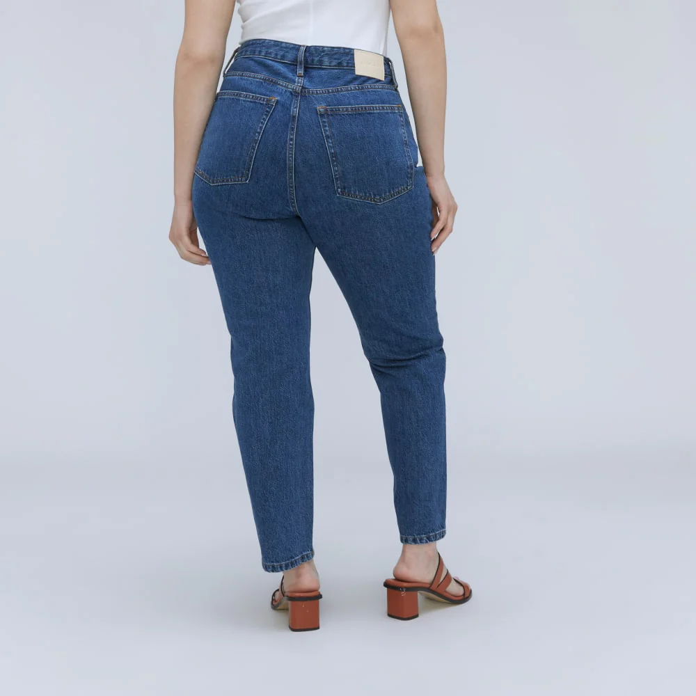 The '90s Cheeky Hourglass Jean | Deep Atlantic | 28.5" Inseam - Image 6