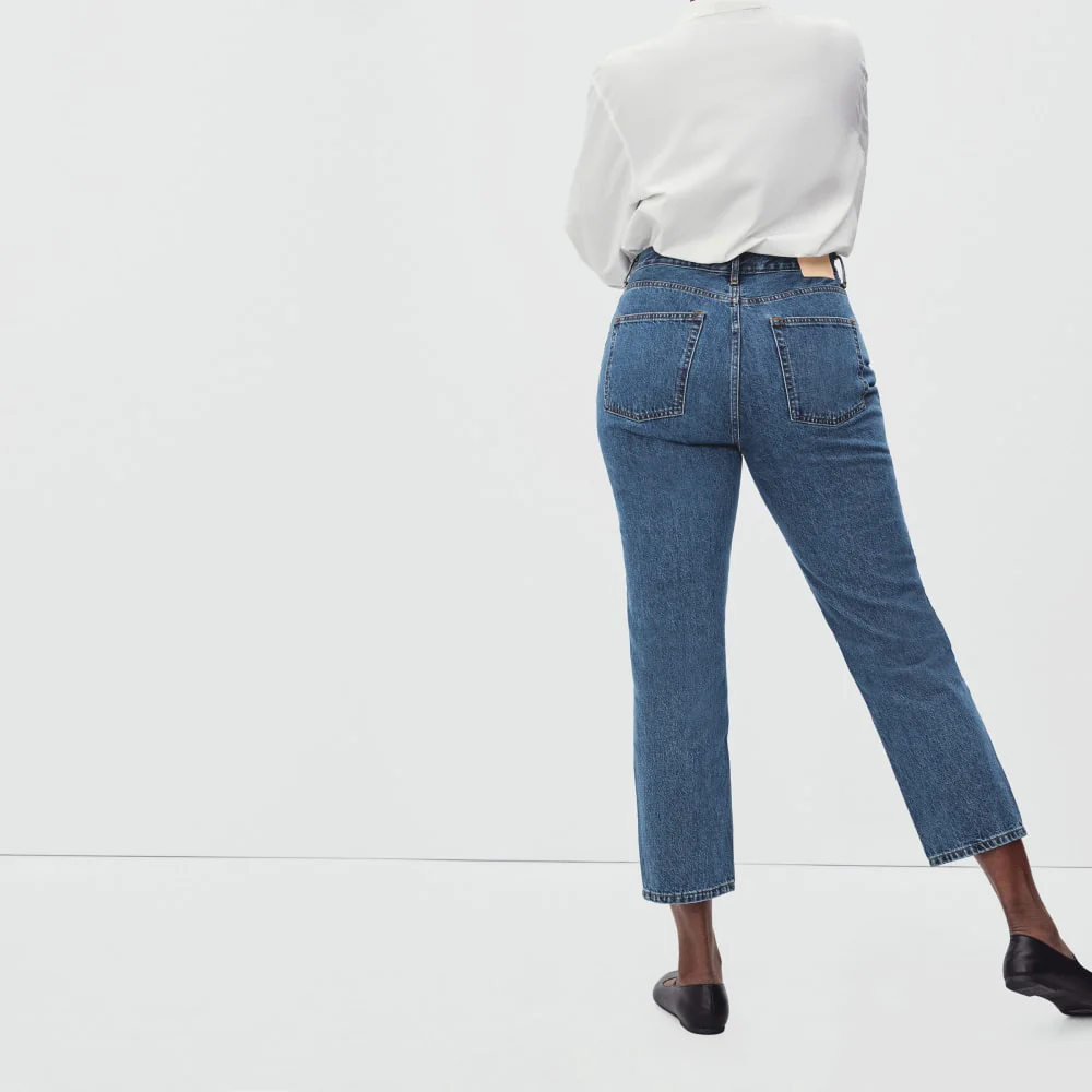 The '90s Cheeky Hourglass Jean | Medium Blue Wash | 28.5" Inseam - Image 2