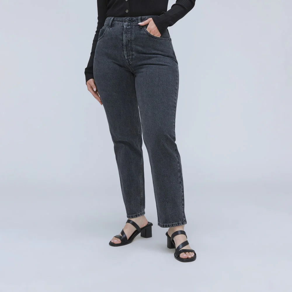 The '90s Cheeky Hourglass Jean | Washed Black | 28.5" Inseam - Image 2