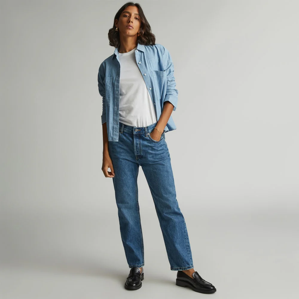 The Rigid Slouch Jean | Washed Indigo | 29.5” Inseam