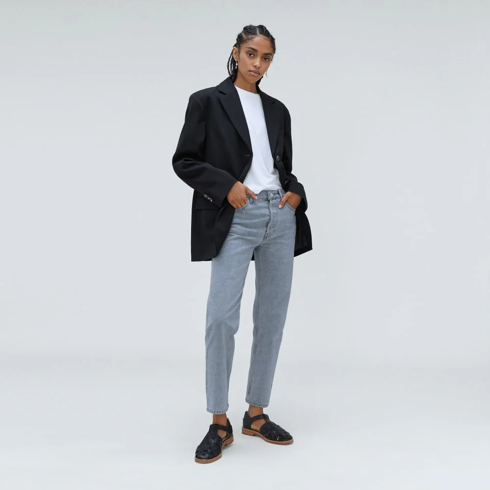 The Rigid Slouch Jean | Vintage Grey | 27.5” Inseam - Image 6