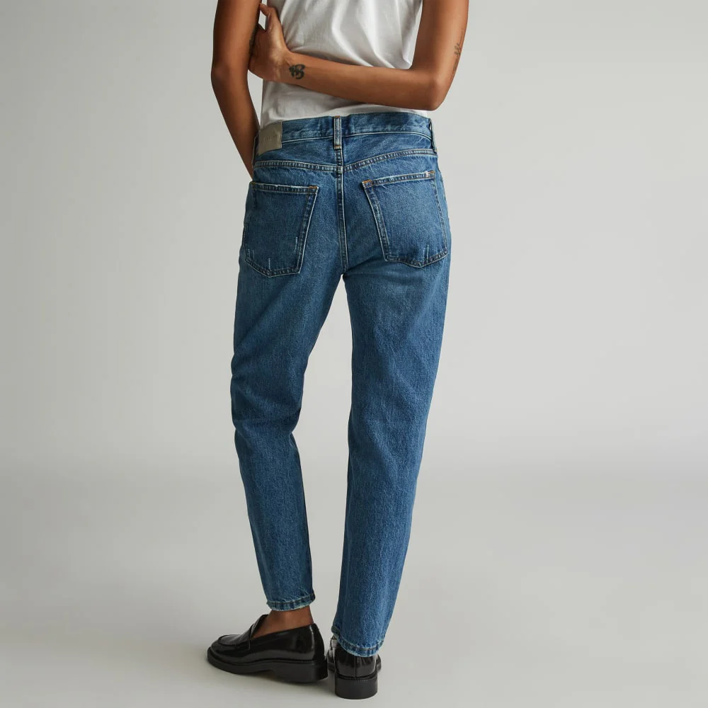 The Rigid Slouch Jean | Washed Indigo | 27.5” Inseam - Image 10