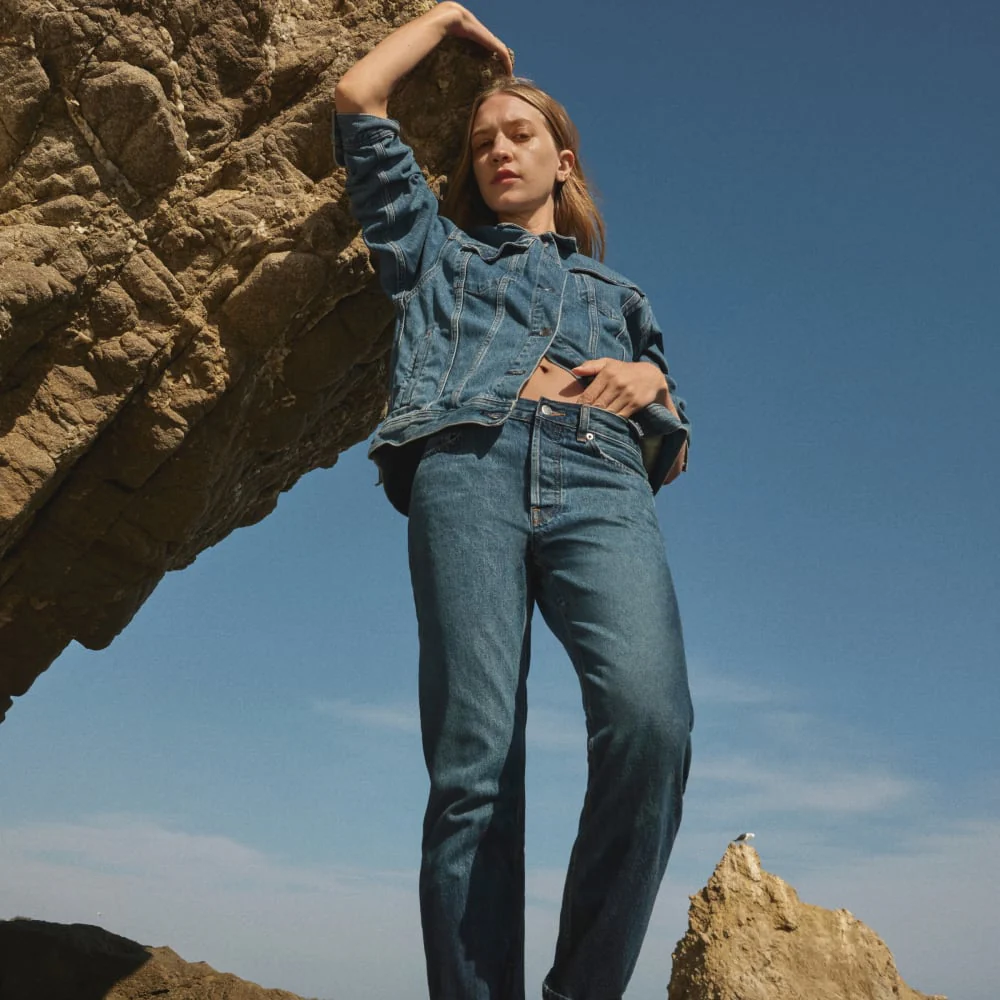 The Rigid Slouch Jean | Washed Indigo | 27.5” Inseam - Image 14