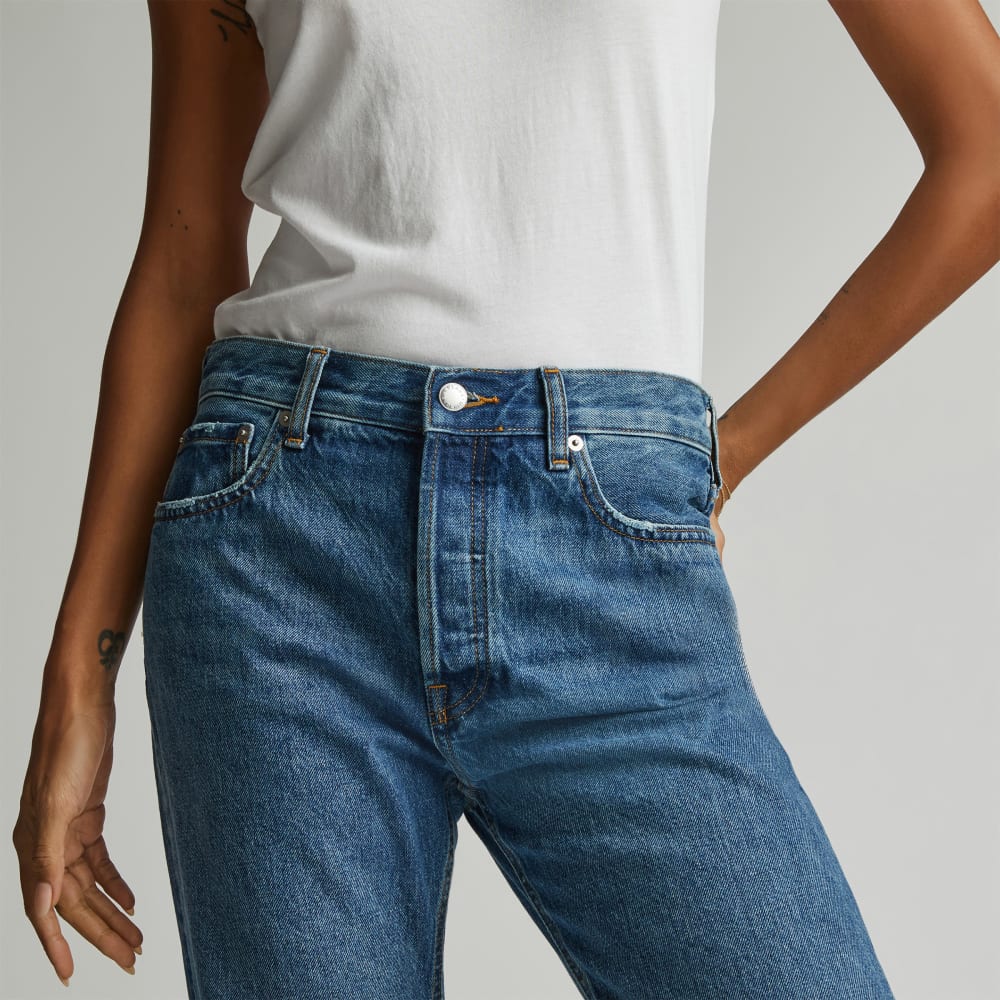The Rigid Slouch Jean | Washed Indigo | 27.5” Inseam - Image 6
