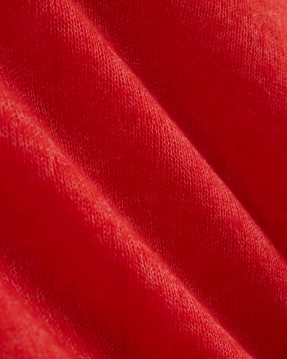 The Air Alpaca™ Relaxed Crew Top | Fiery Red - Image 6