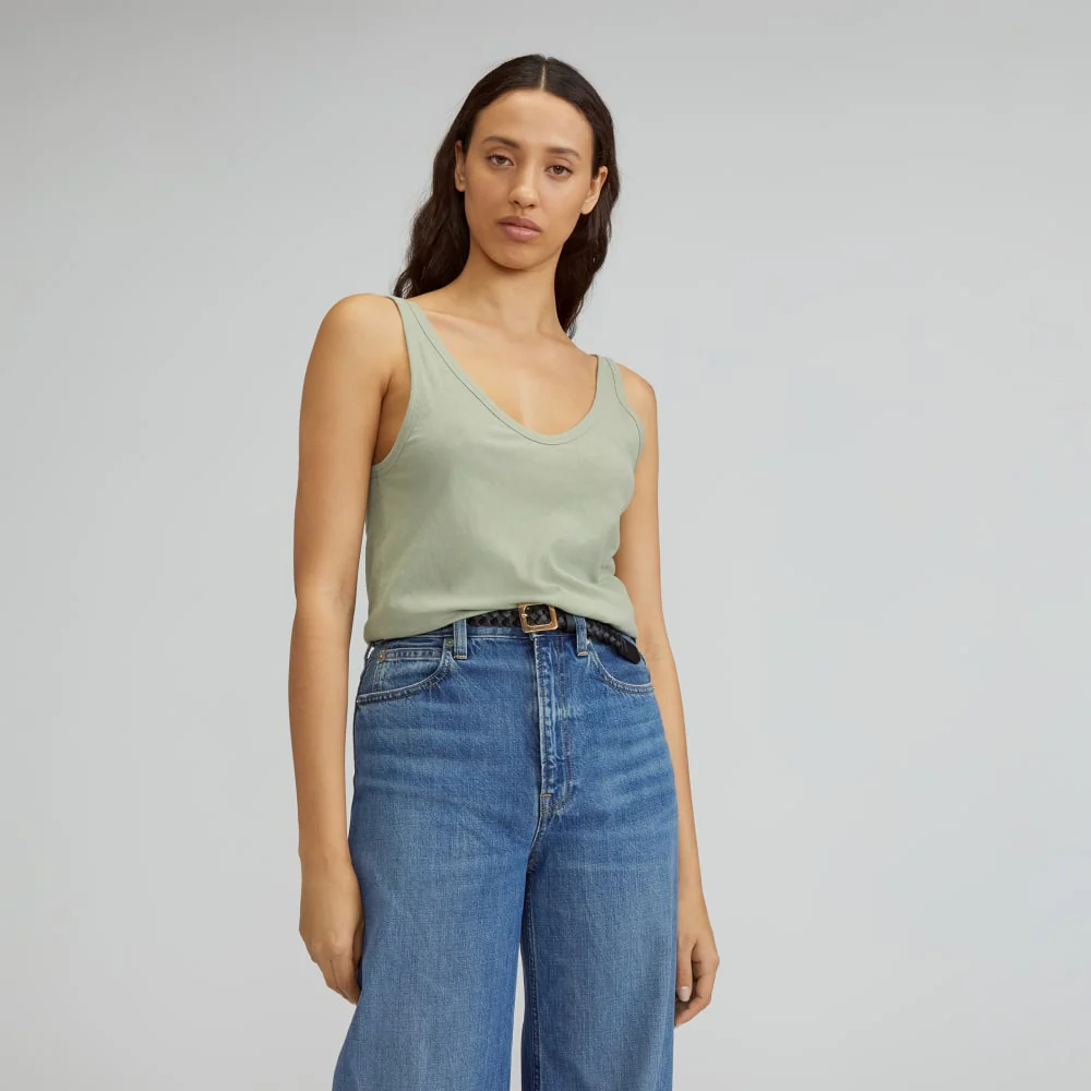 The Air Cami | Seagrass