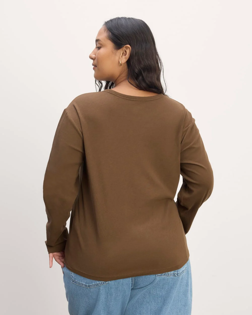 The Air Long-Sleeve Tee | Cocoa - Image 4
