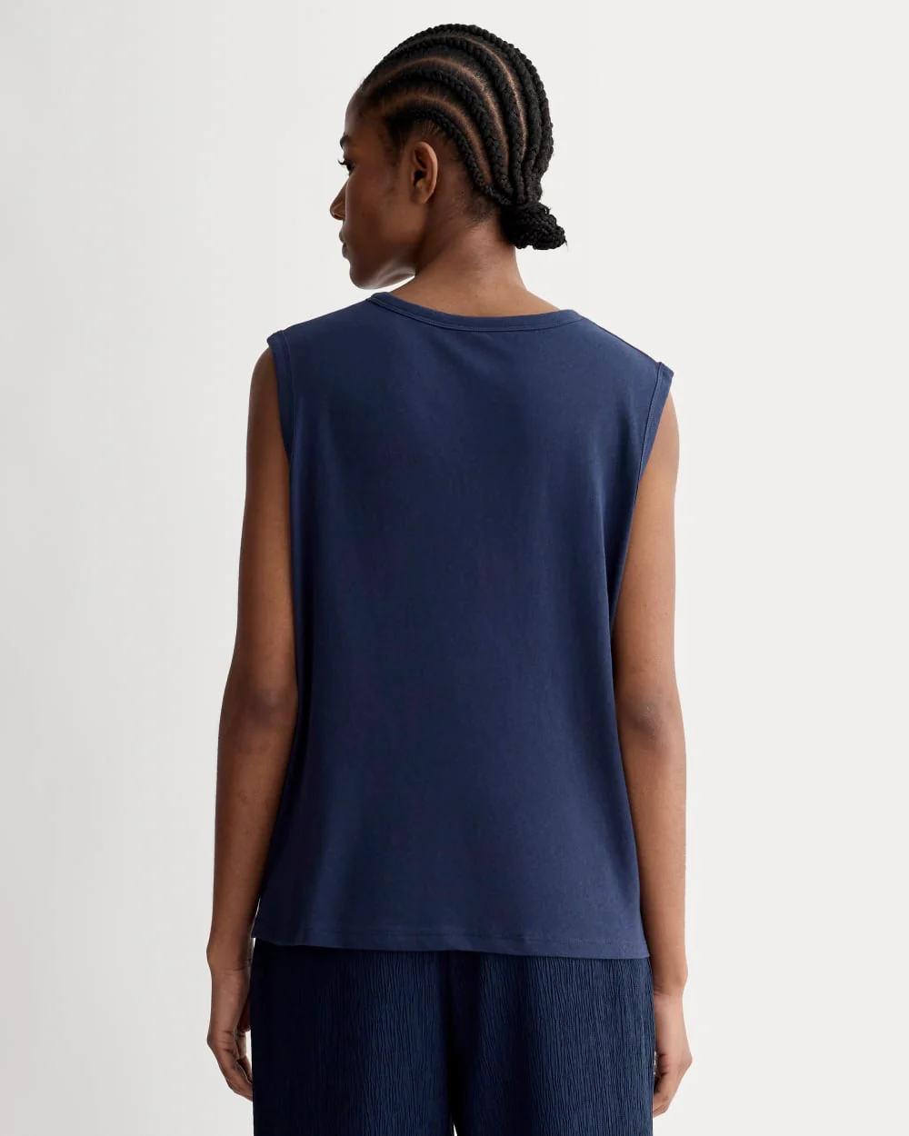The Air Muscle Tank  | Navy - Image 4