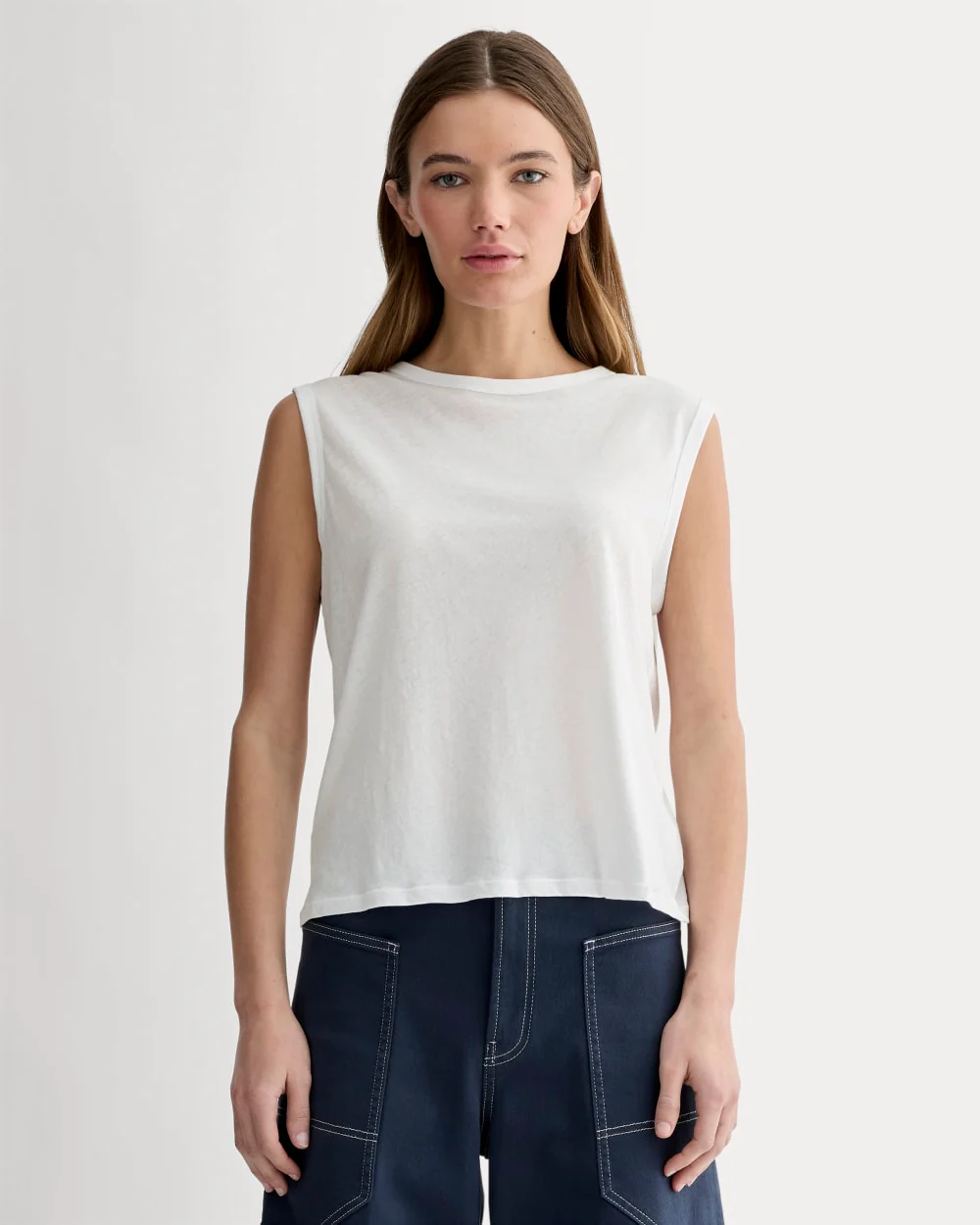 The Air Muscle Tank  | White