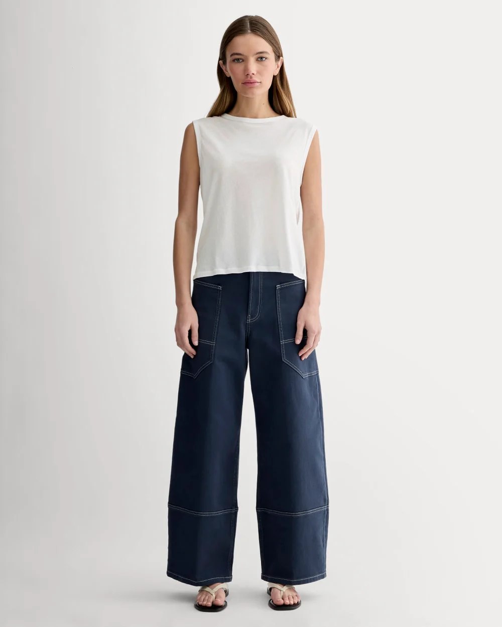 The Air Muscle Tank  | White - Image 3