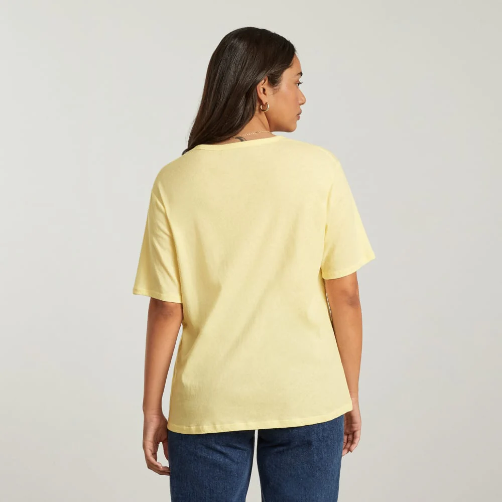The Air Tee | Pastel Yellow - Image 4