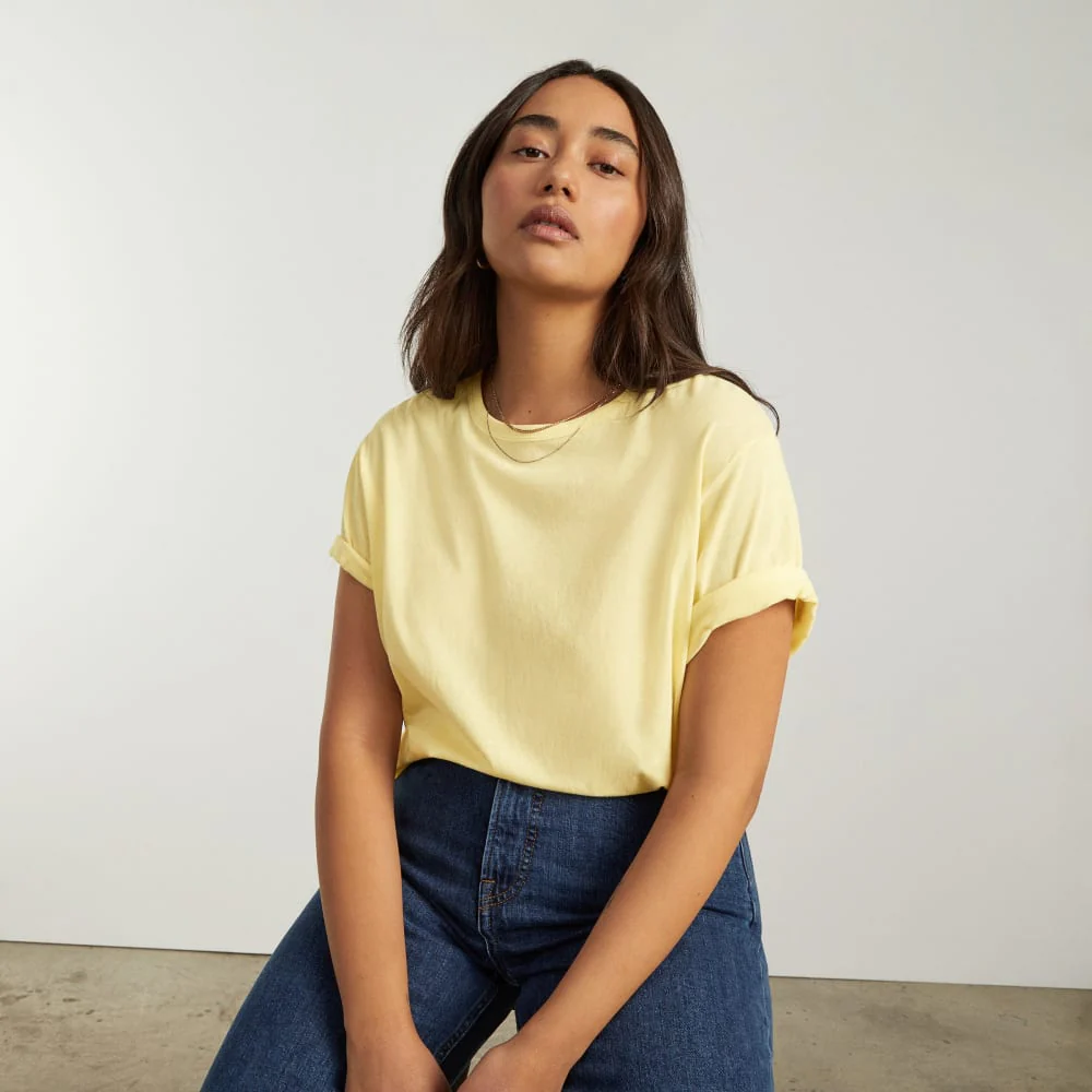 The Air Tee | Pastel Yellow - Image 6