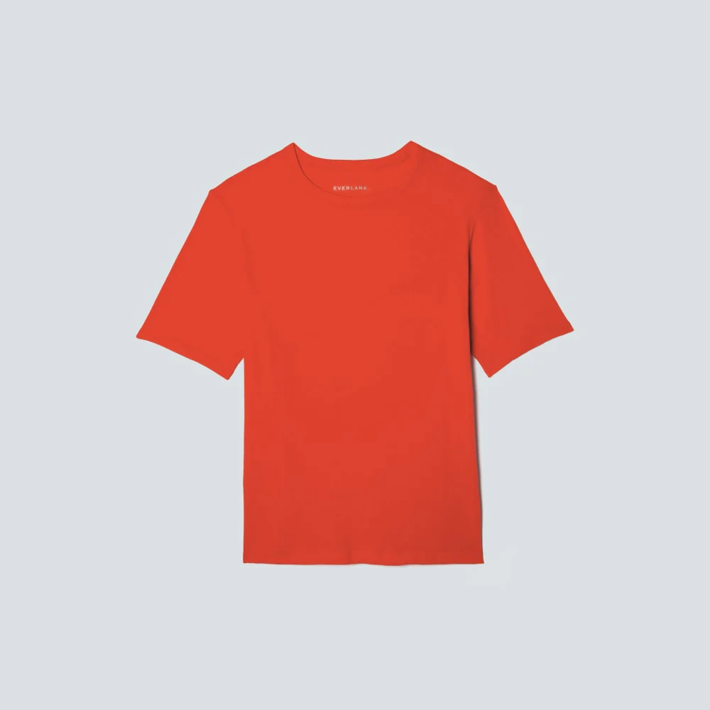 The Air Tee | Red Orange - Image 2