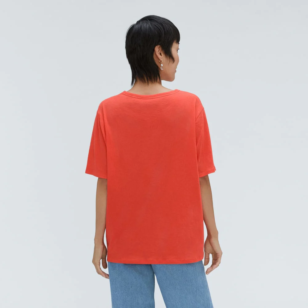 The Air Tee | Red Orange - Image 3