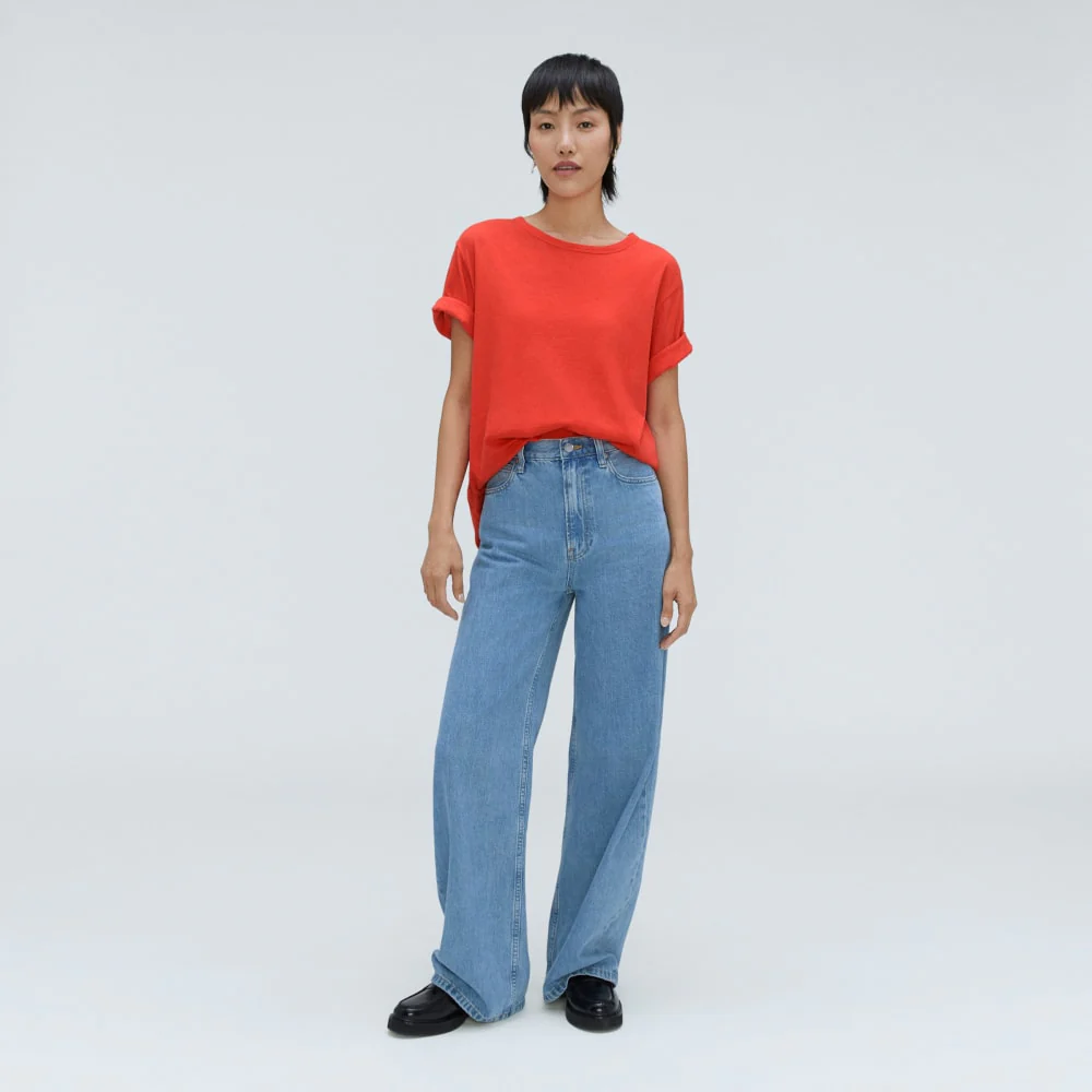 The Air Tee | Red Orange - Image 6