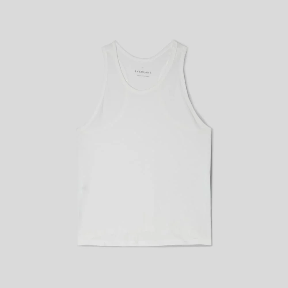 The Air Racerback Tank | White - Image 2