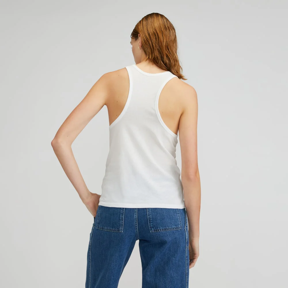 The Air Racerback Tank | White - Image 3