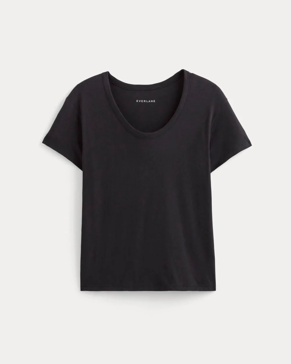 The Air Scoop-Neck Tee | Black - Image 2
