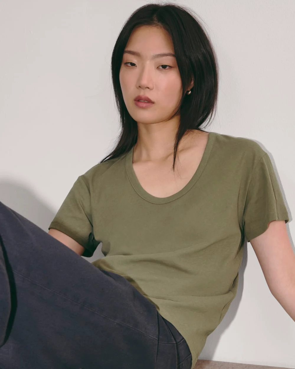The Air Scoop-Neck Tee | Kalamata - Image 4