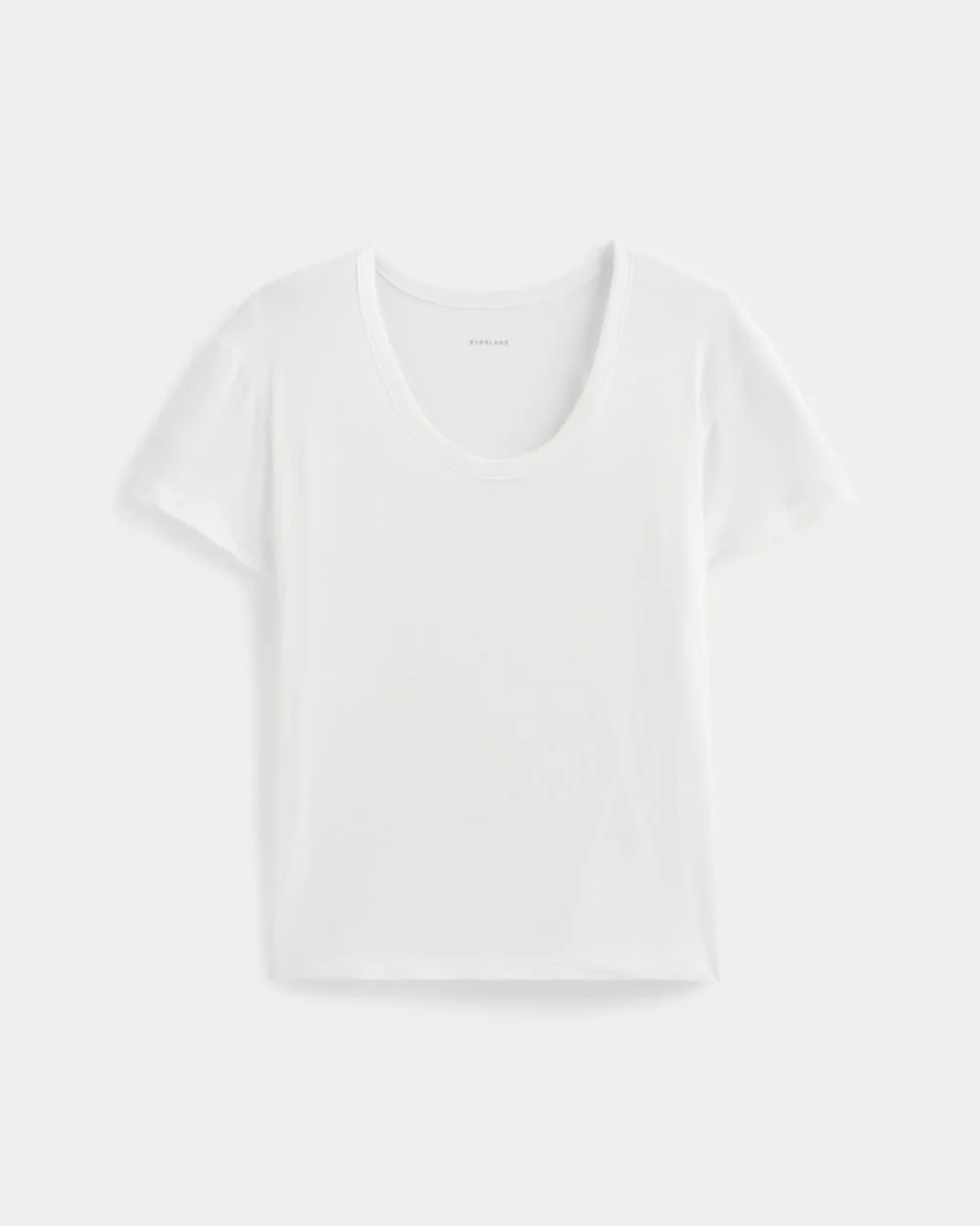 The Air Scoop-Neck Tee | White - Image 2