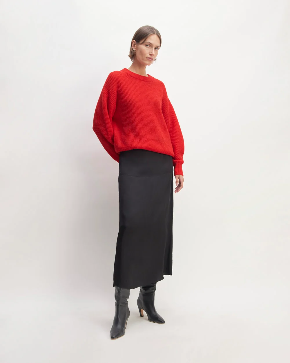 The Cocoon Crew in Alpaca | Classic Red - Image 3