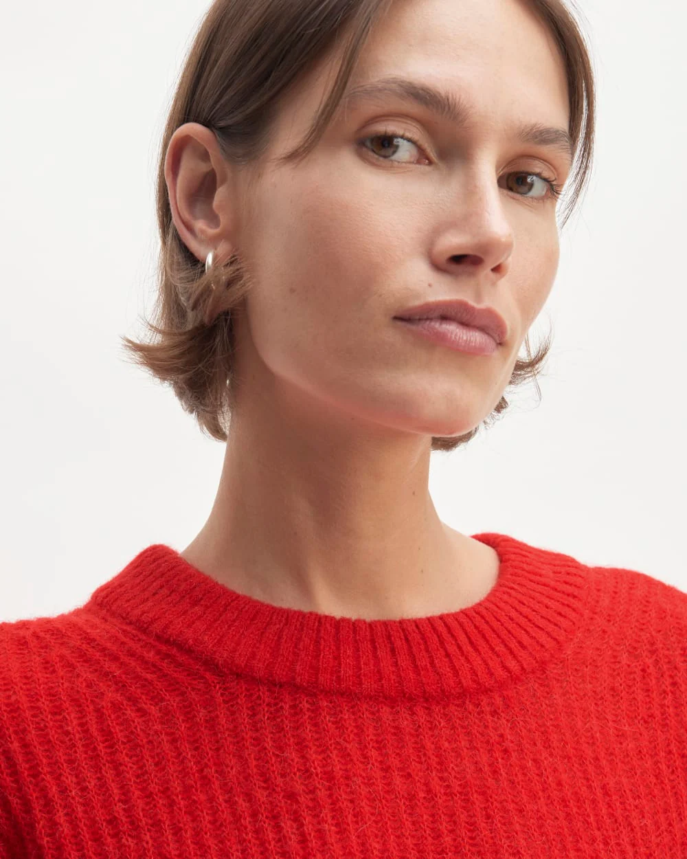 The Cocoon Crew in Alpaca | Classic Red - Image 4