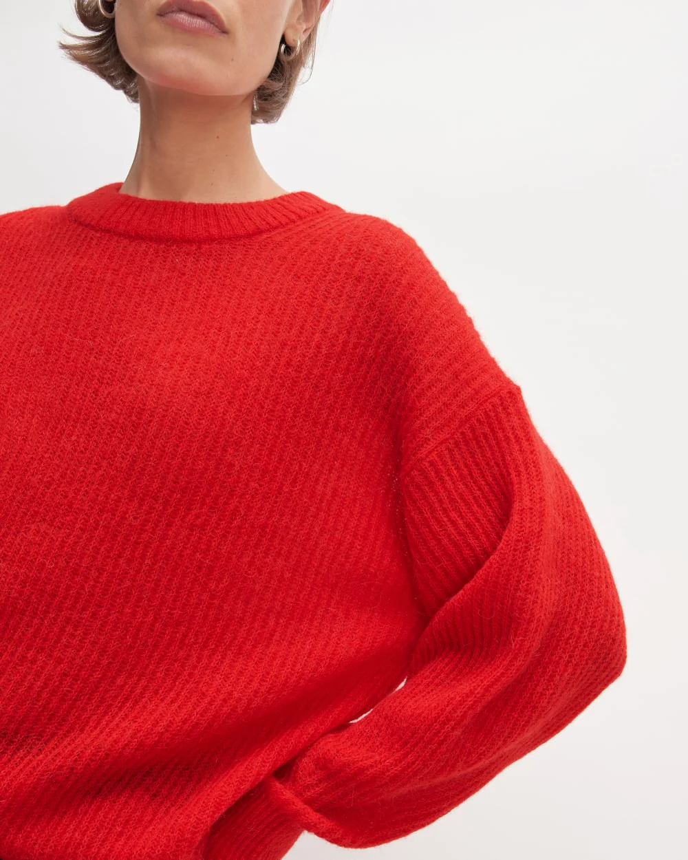 The Cocoon Crew in Alpaca | Classic Red - Image 5