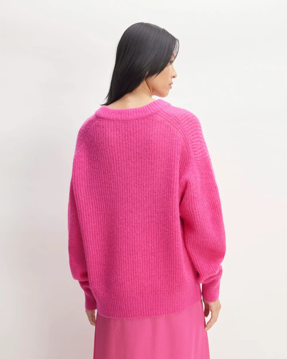 The Cocoon Crew in Alpaca | Fuchsia Pink - Image 4