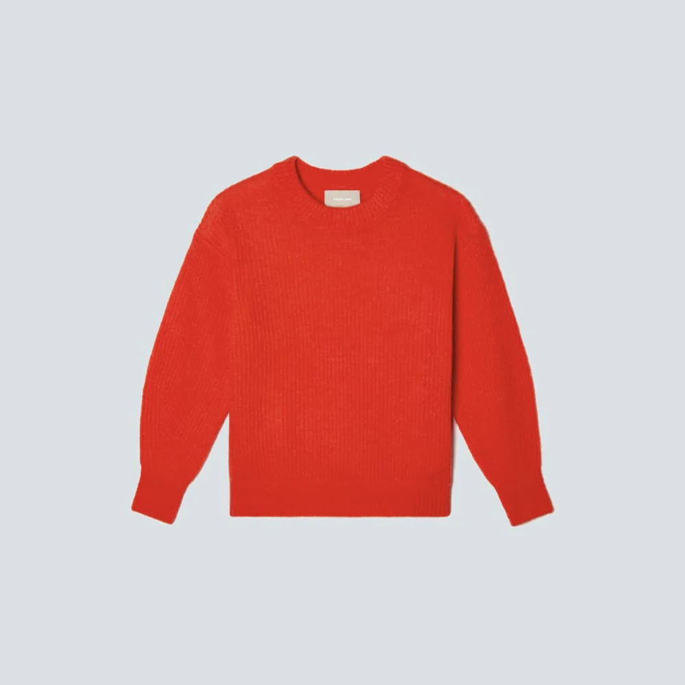 The Cocoon Crew in Alpaca | Red Orange - Image 2