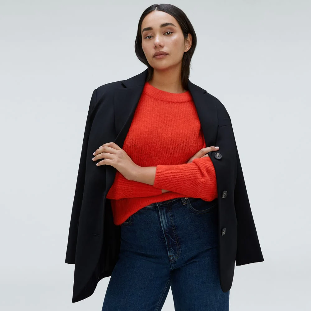 The Cocoon Crew in Alpaca | Red Orange - Image 5