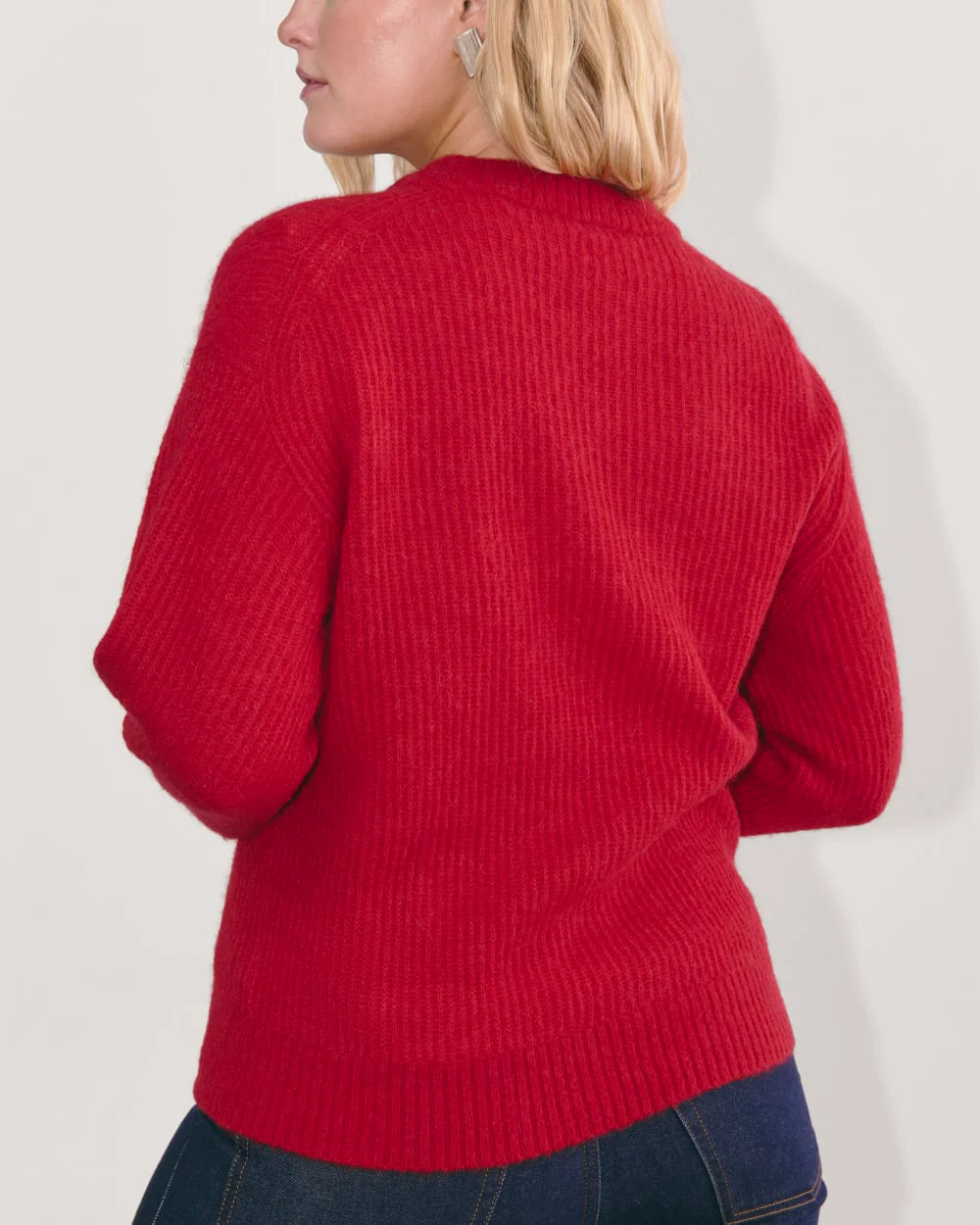 The Cocoon Crew in Alpaca | Berry Red - Image 5