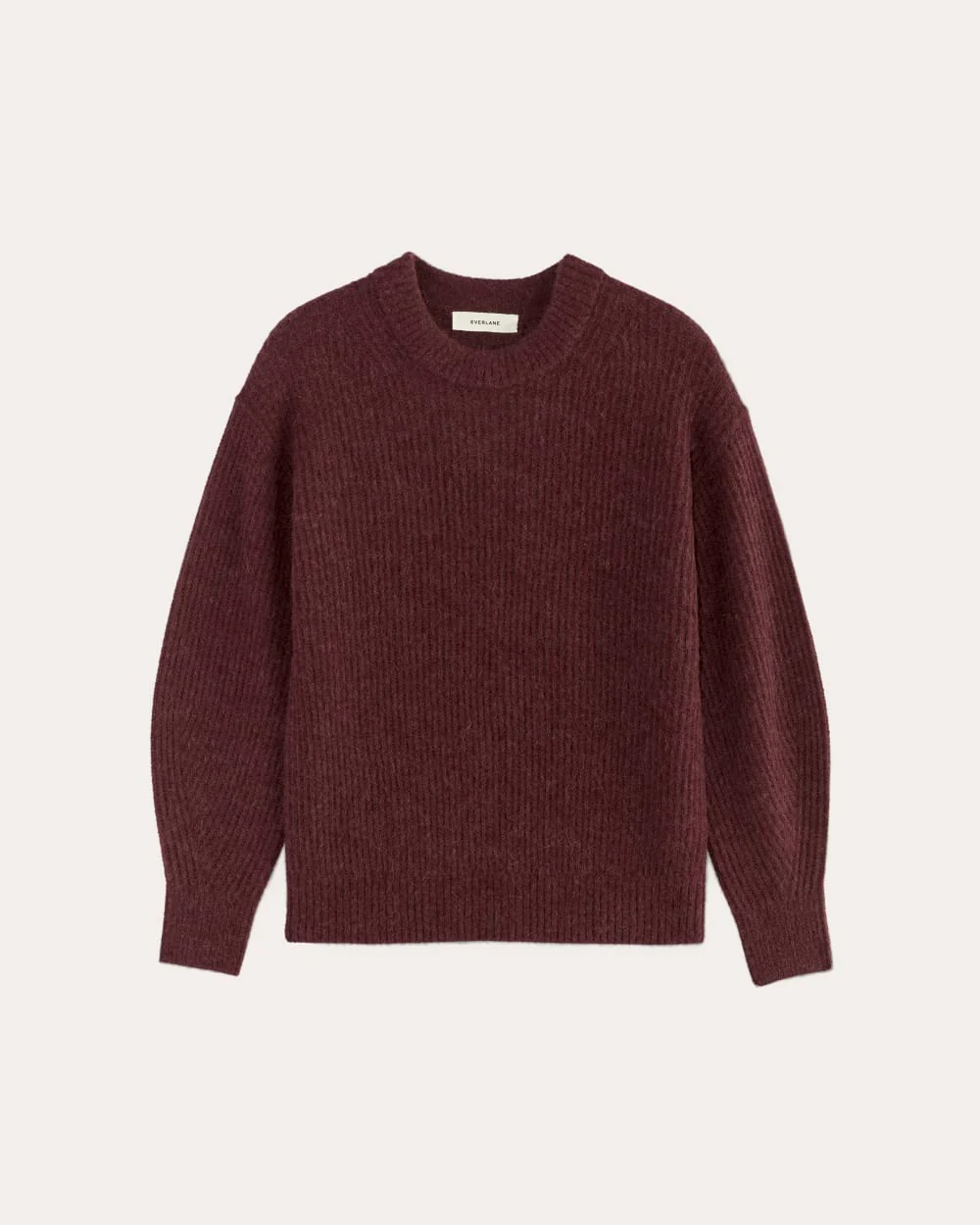 The Cocoon Crew in Alpaca | Burgundy - Image 2