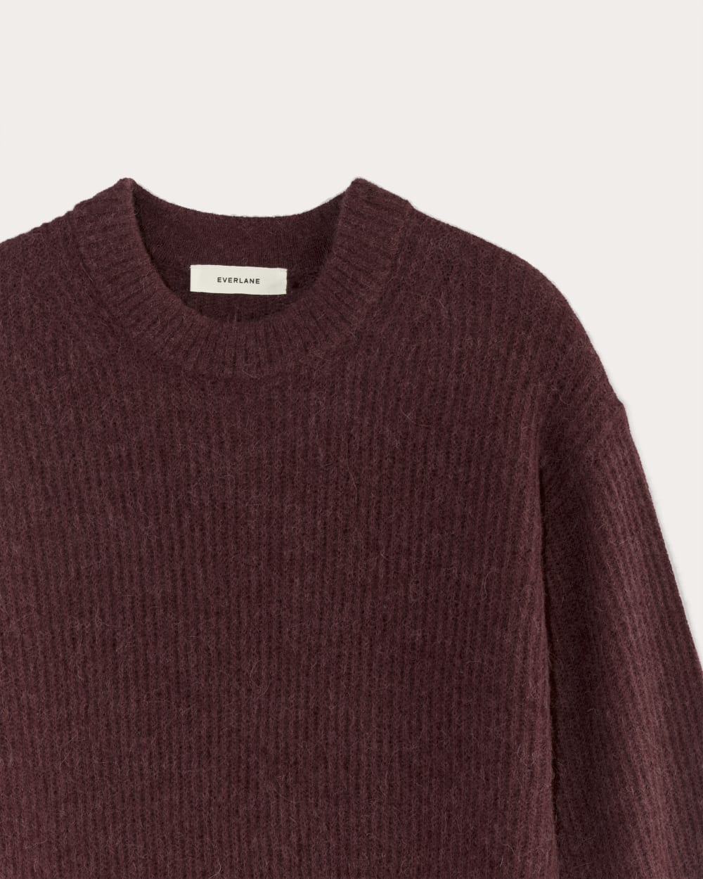 The Cocoon Crew in Alpaca | Burgundy - Image 7