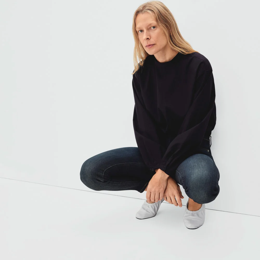 The Authentic Stretch High-Rise Skinny | Deep Indigo | 26.5" Inseam - Image 16