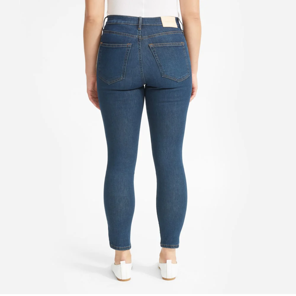 The Authentic Stretch High-Rise Skinny | Dark Blue Wash | 26.5" Inseam - Image 14