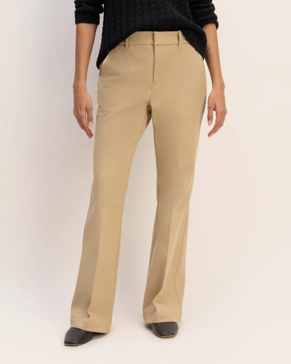 The Bi-Stretch Flare Pant | Cornstalk - Image 3