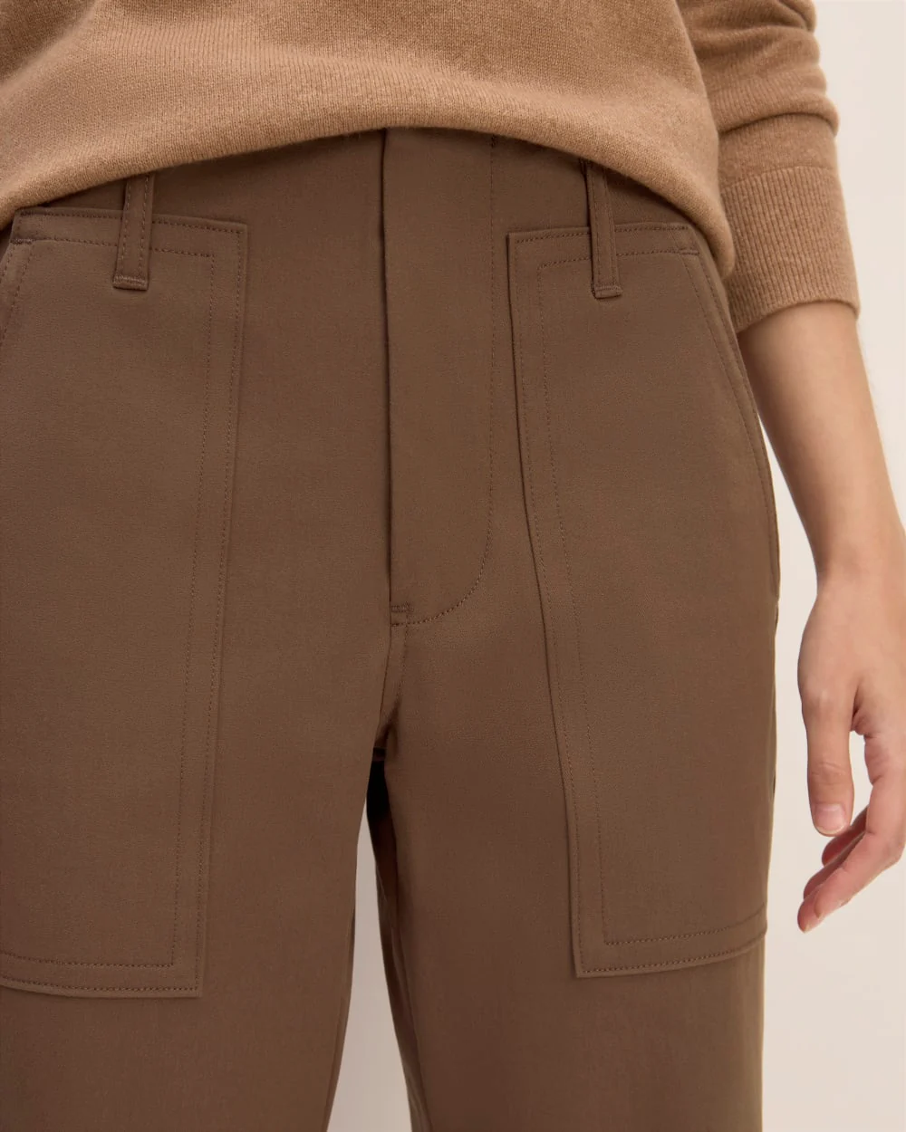 The Bi-Stretch Utility Pant | Cocoa - Image 4