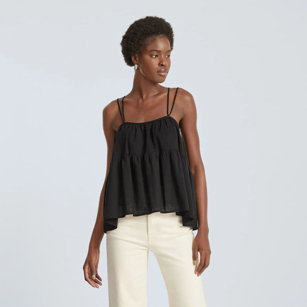 The Billow Cami | Black - Image 2
