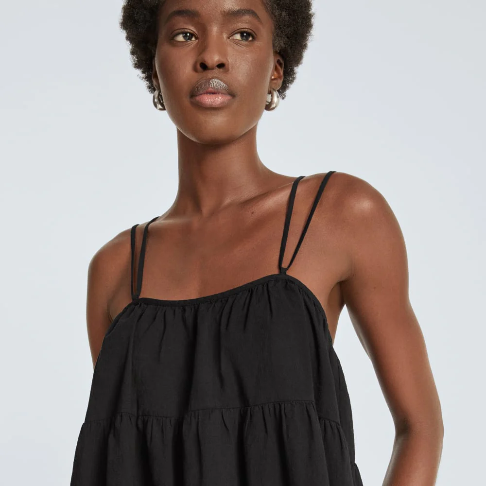 The Billow Cami | Black - Image 4